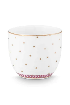 Pip Studio Eierbecher|Eierbecher Jolie Punkte Gold Rosa