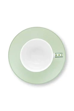 Pip Studio Espresso Tasse|Tasse & Untertasse|Espresso Tasse & Untertasse Lily&Lotus Moon Delight Hell Grün