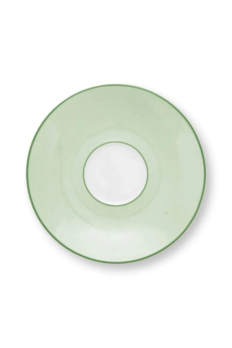 Pip Studio Espresso Tasse|Tasse & Untertasse|Espresso Tasse & Untertasse Lily&Lotus Moon Delight Hell Grün
