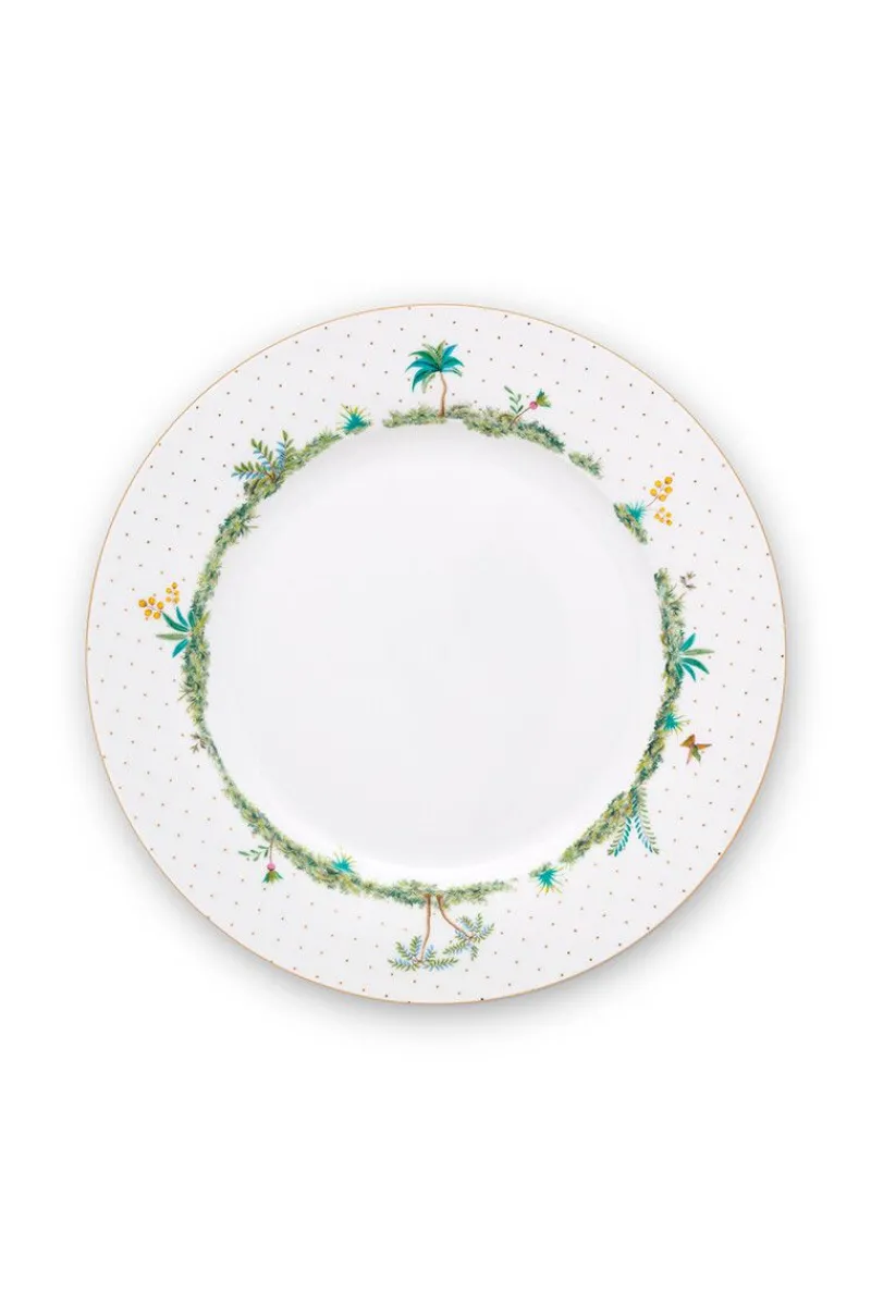 Pip Studio Essteller|Essteller Jolie Punkte Gold 26.5cm Blau