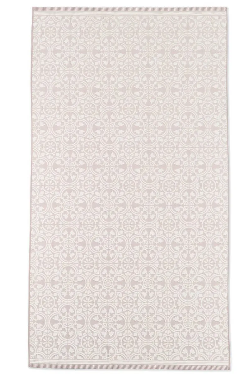 Pip Studio Handtücher|Extra Große Handtuch Tile de Pip Khaki 100x180 cm