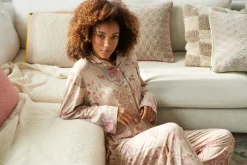 Pip Studio Tops|Tops Mit Langen Ärmeln|Faye Top Lange Ärmeln Buenas Noches Sand