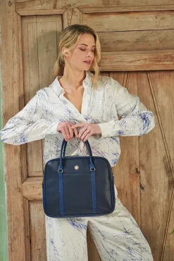 Pip Studio Taschen|Umhängetaschen|Felice Handtasche Gross Blau
