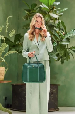 Pip Studio Taschen|Umhängetaschen|Felice Handtasche Gross Grün