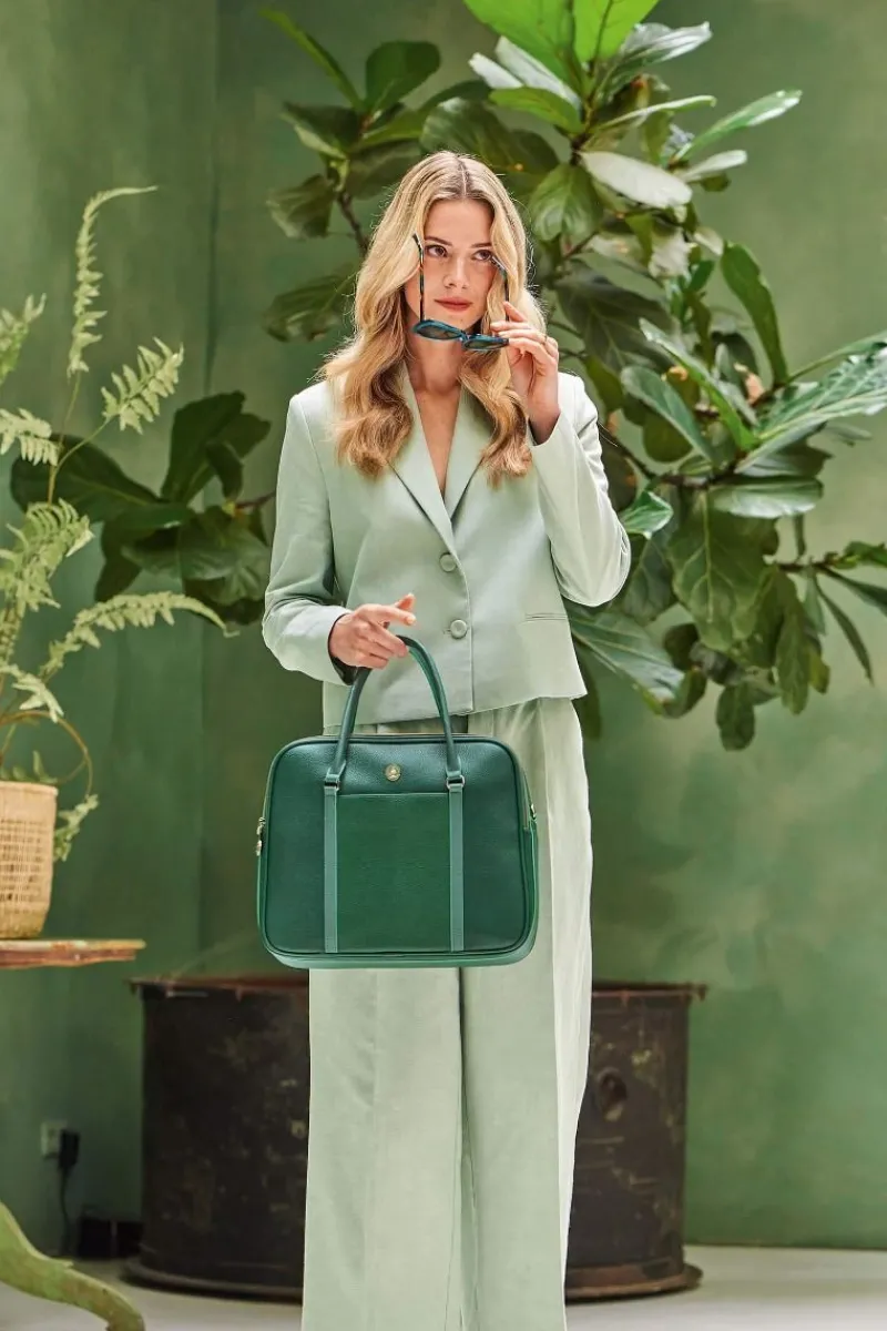 Pip Studio Taschen|Umhängetaschen|Felice Handtasche Gross Grün