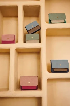 Pip Studio Taschen|Umhängetaschen|Fenna Schultertasche Klein Uni Blau