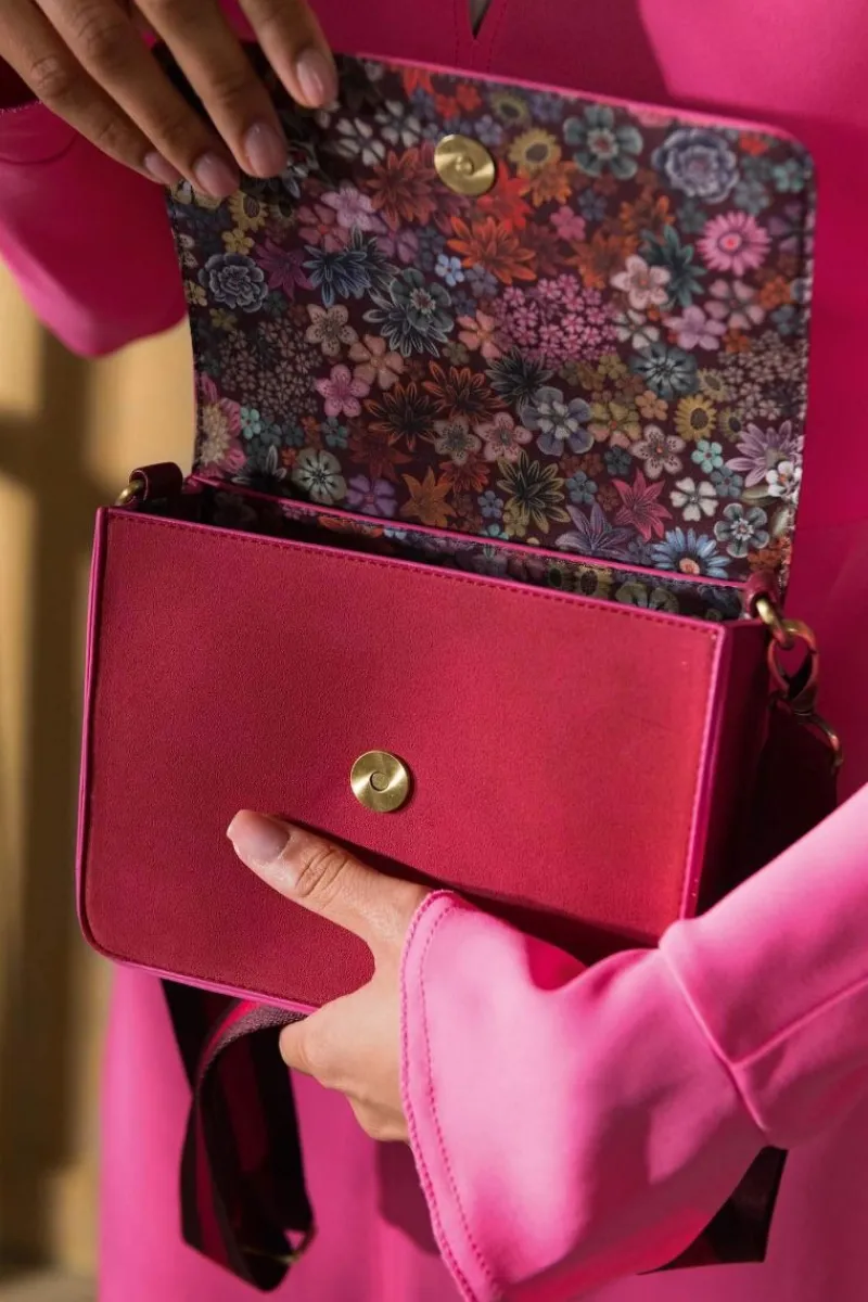 Pip Studio Taschen|Umhängetaschen|Fenna Schultertasche Klein Uni Rot