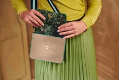 Pip Studio Taschen|Umhängetaschen|Fenna Schultertasche Klein Uni Grün