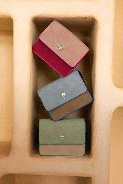 Pip Studio Taschen|Umhängetaschen|Fenna Schultertasche Klein Uni Grün
