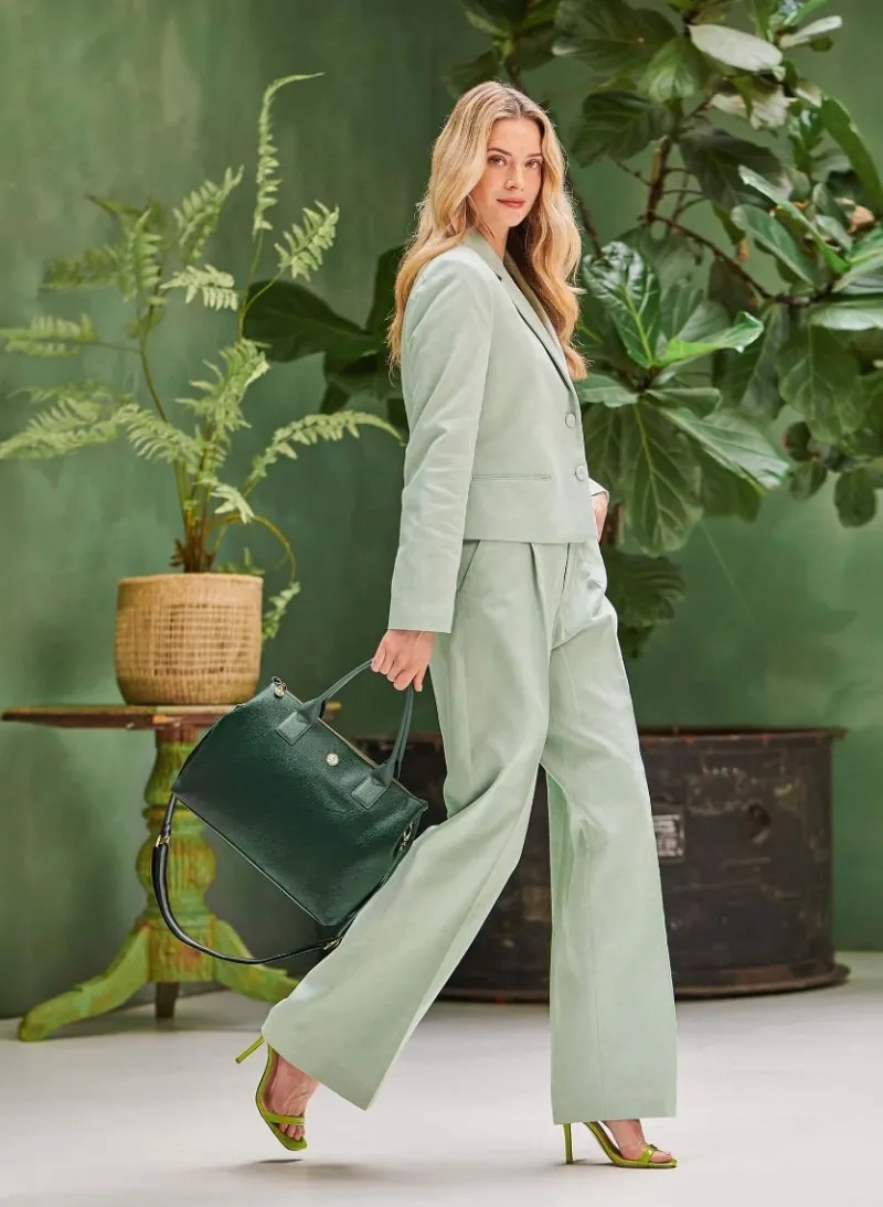 Pip Studio Taschen|Umhängetaschen|Fia Handtasche Gross Grün
