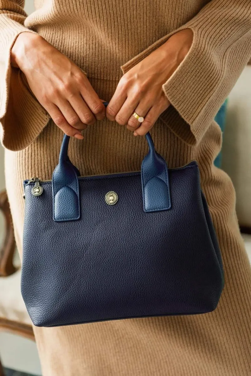 Pip Studio Taschen|Umhängetaschen|Fia Schultertasche Mittelgross Blau