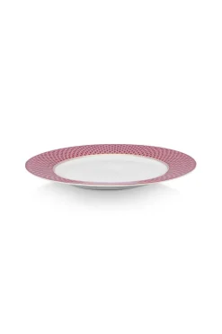 Pip Studio Essteller|Flower Festival Esteller Rot/Dunkel 26.5 cm Rosa