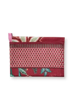 Pip Studio Geschirrtuch|Flower Festival Geschirrtuch Dunkel Rosa