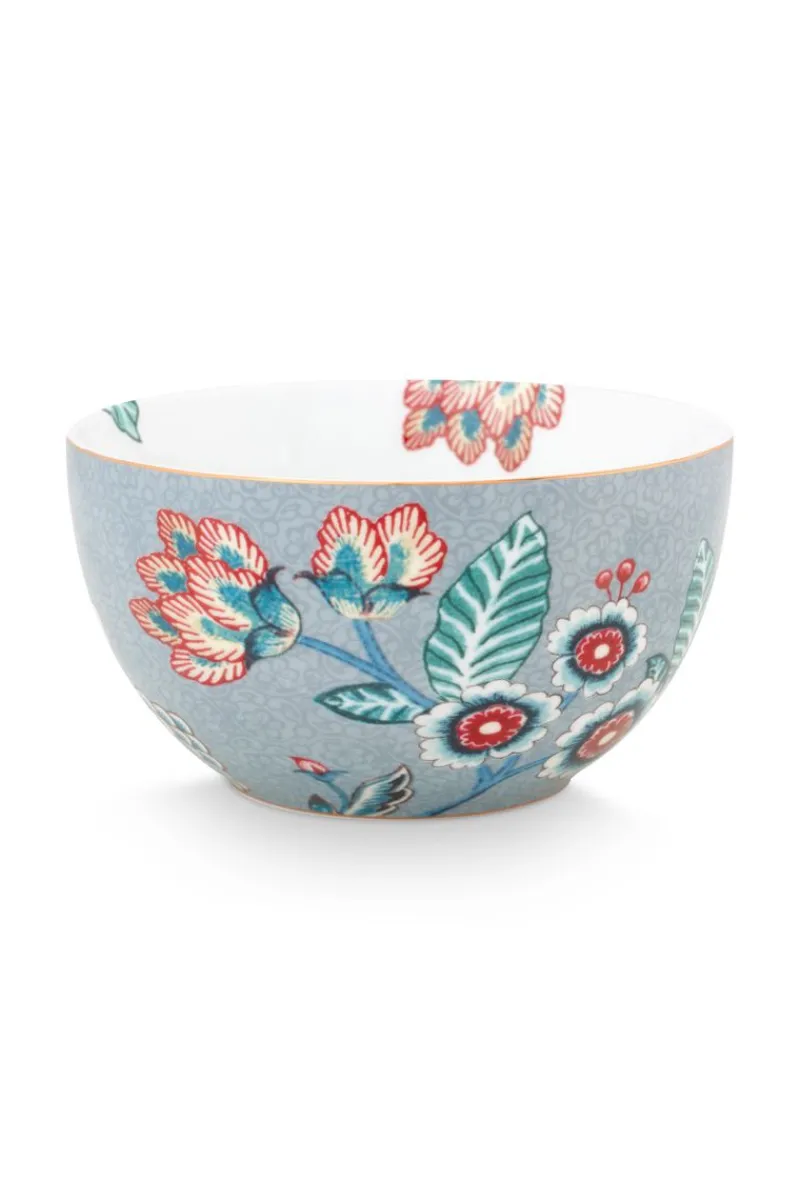 Pip Studio Schalen|Flower Festival Schale Hell 12 cm Blau