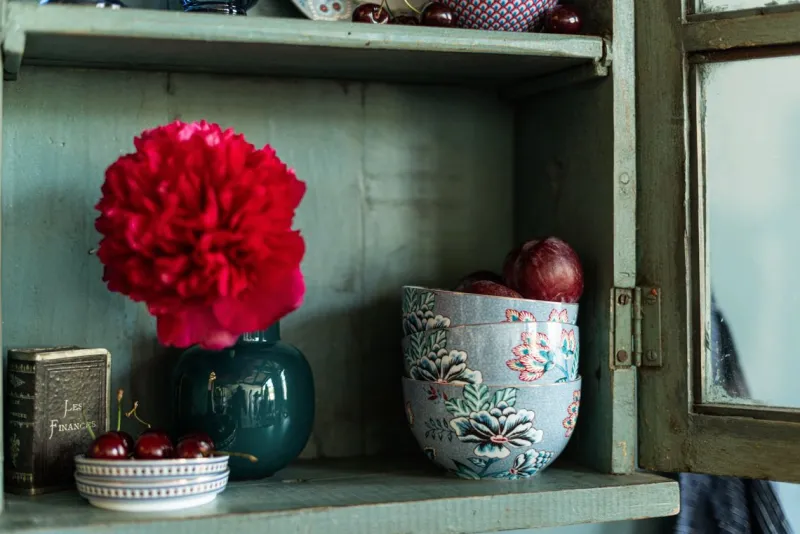 Pip Studio Schalen|Flower Festival Schale Hell 15 cm Blau
