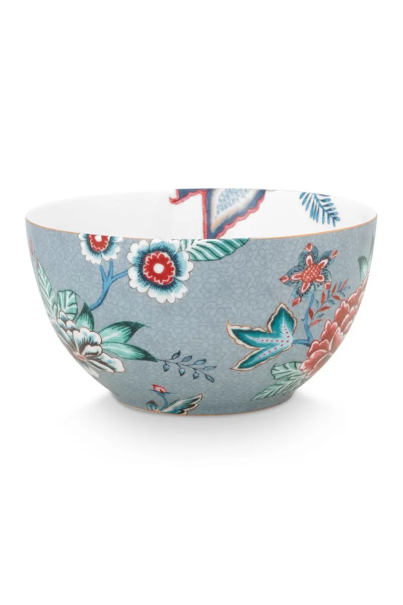 Pip Studio Schalen|Flower Festival Schale Hell 15 cm Blau