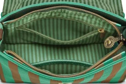 Pip Studio Taschen|Umhängetaschen|Frances Schultertasche Klein Streifen Grün