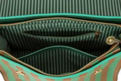 Pip Studio Taschen|Umhängetaschen|Frances Schultertasche Mittel Streifen Grün