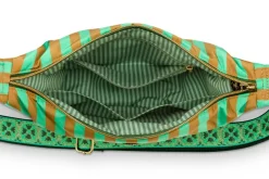 Pip Studio Taschen|Umhängetaschen|Freya Schultertasche Streifen Grün