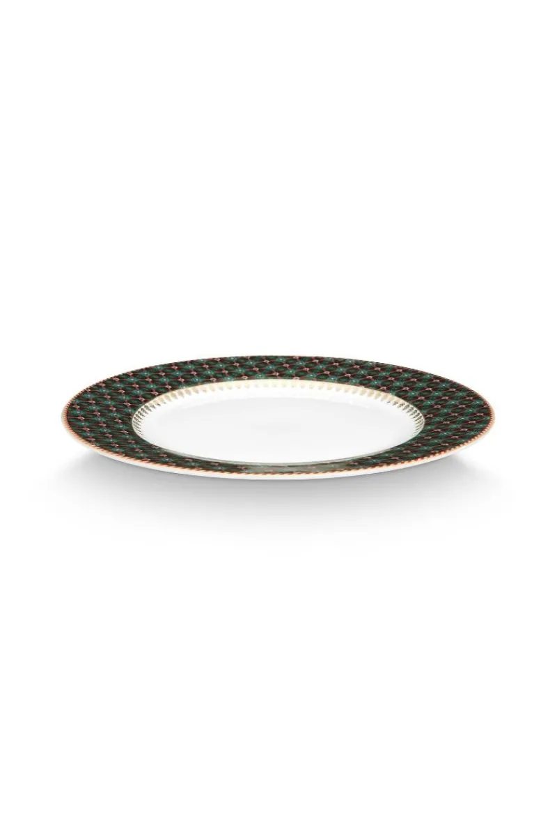 Pip Studio Frühstücksteller|Frühstücksteller Clover Grün 23cm