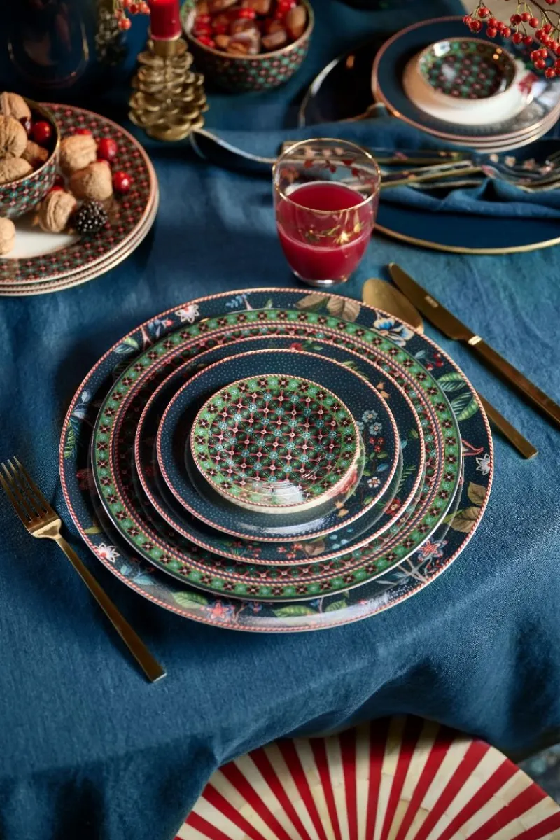 Pip Studio Frühstücksteller|Frühstücksteller Clover Grün 23cm