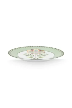 Pip Studio Frühstücksteller|Frühstücksteller Lily&Lotus Hell 21cm Grün