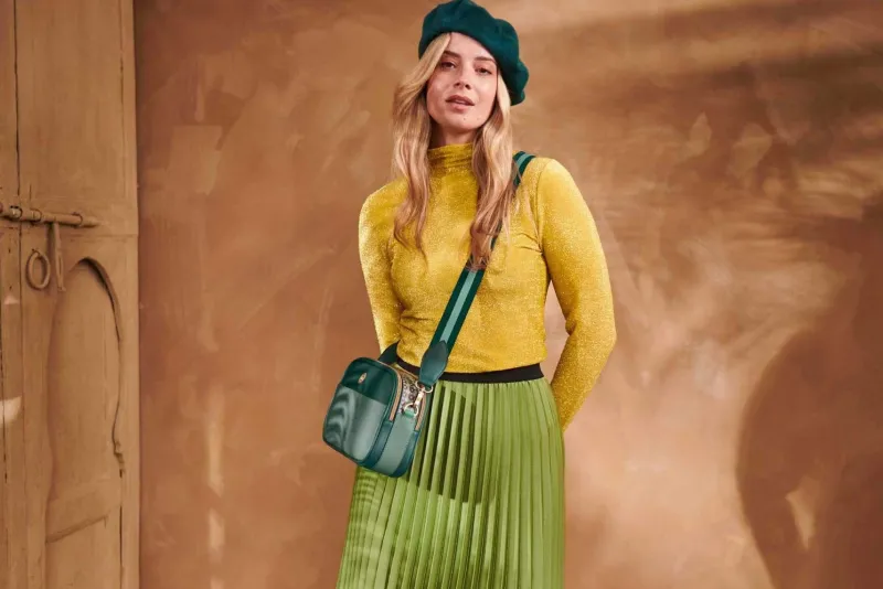 Pip Studio Taschen|Umhängetaschen|Frida Schultertasche Uni Grün