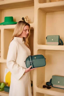Pip Studio Taschen|Umhängetaschen|Frida Schultertasche Uni Grün