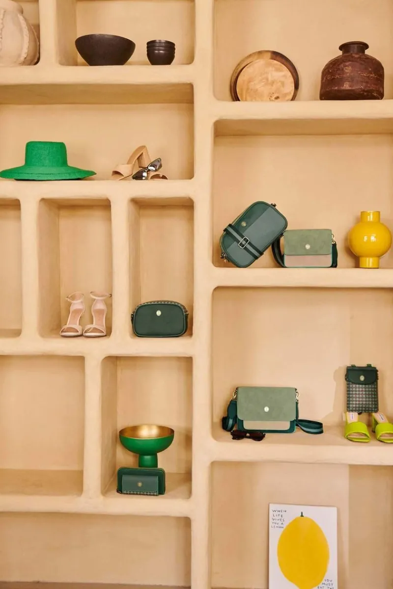 Pip Studio Taschen|Umhängetaschen|Frida Schultertasche Uni Grün