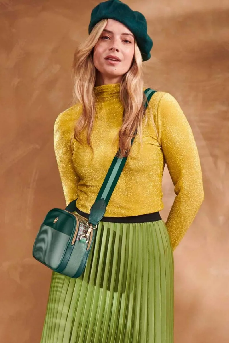 Pip Studio Taschen|Umhängetaschen|Frida Schultertasche Uni Grün