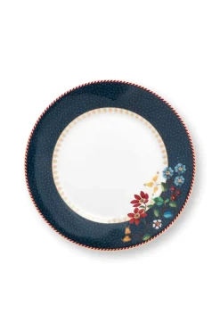 Pip Studio Gebäckteller|Gebäckteller Berry Blues Blau 17cm