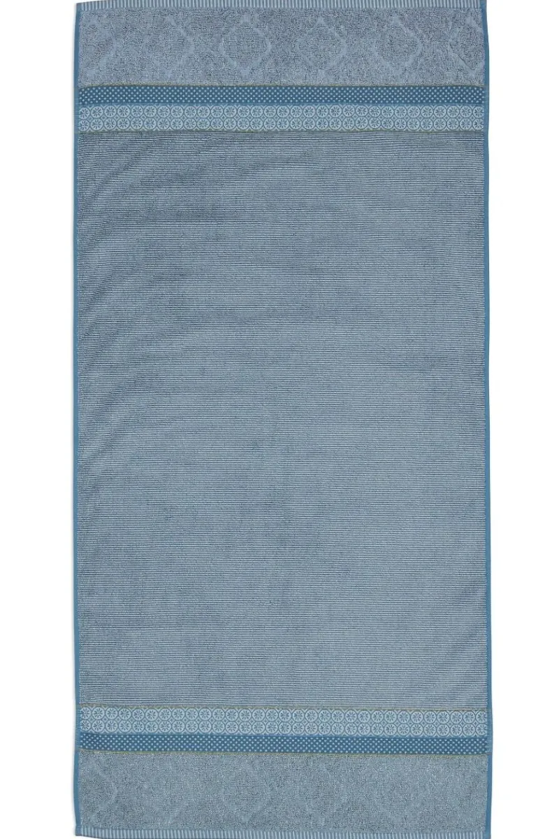 Pip Studio Handtücher|Große Handtuch Soft Zellige /Grau 70x140cm Blau