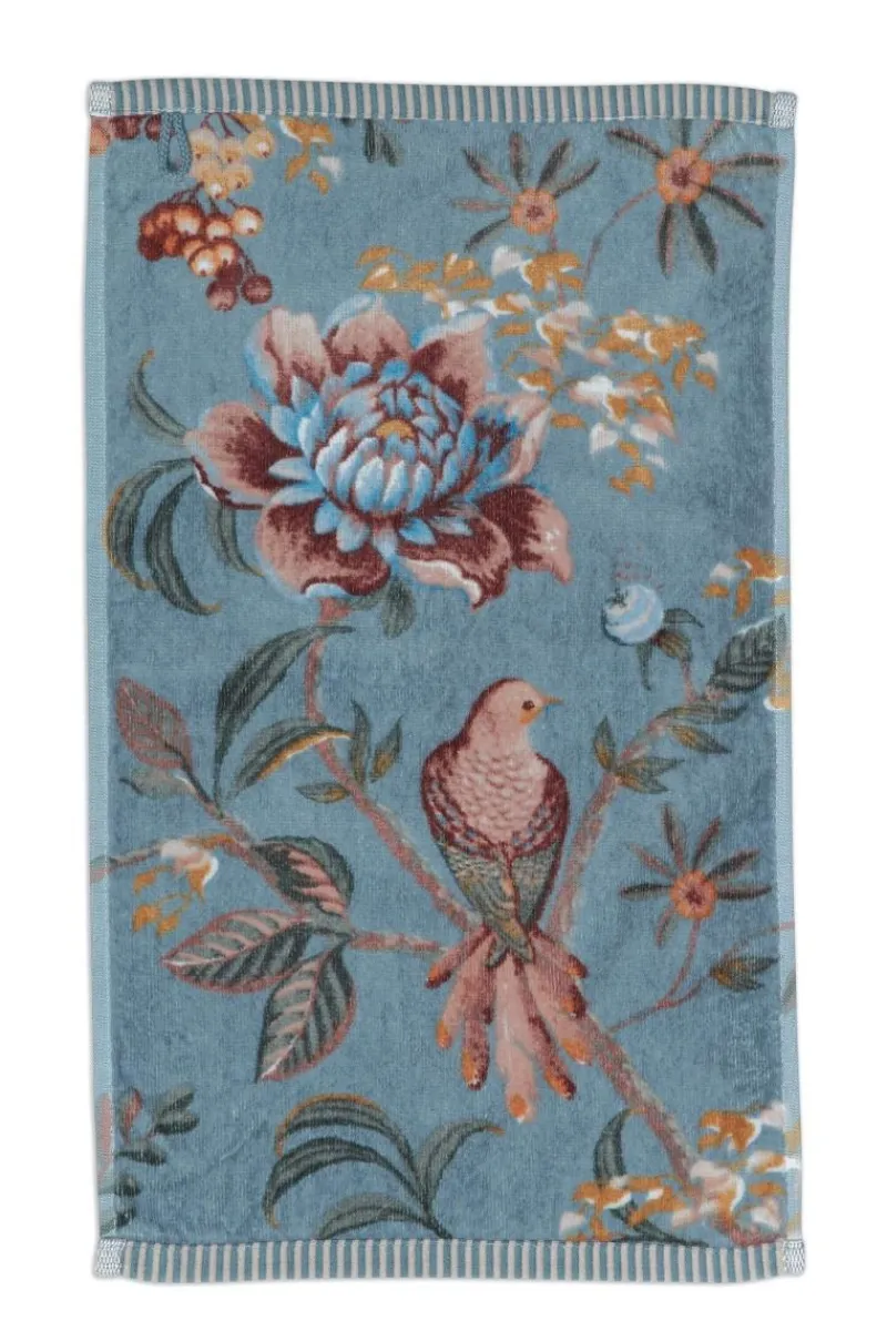 Pip Studio Gästetücher|Gästehandtuch Set/3 Secret Garden 30x50cm Blau