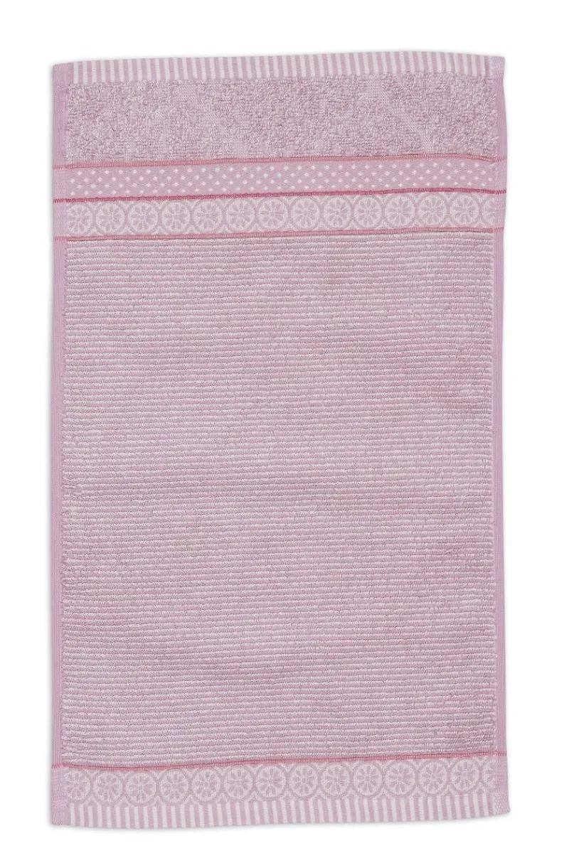 Pip Studio Gästetücher|Gästehandtuch Set/3 Soft Zellige Lila 30X50cm Violett