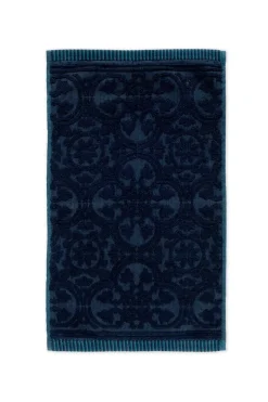 Pip Studio Gästetücher|Gästehandtuch Set/3 Tile de Pip Dunkel 30x50 cm Blau
