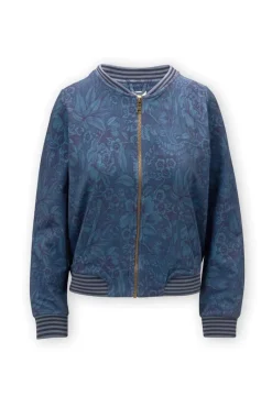 Pip Studio Pullover & Strickjacken|Pullover Und Strickjacken|Jacke Casa dei Fiori Blau