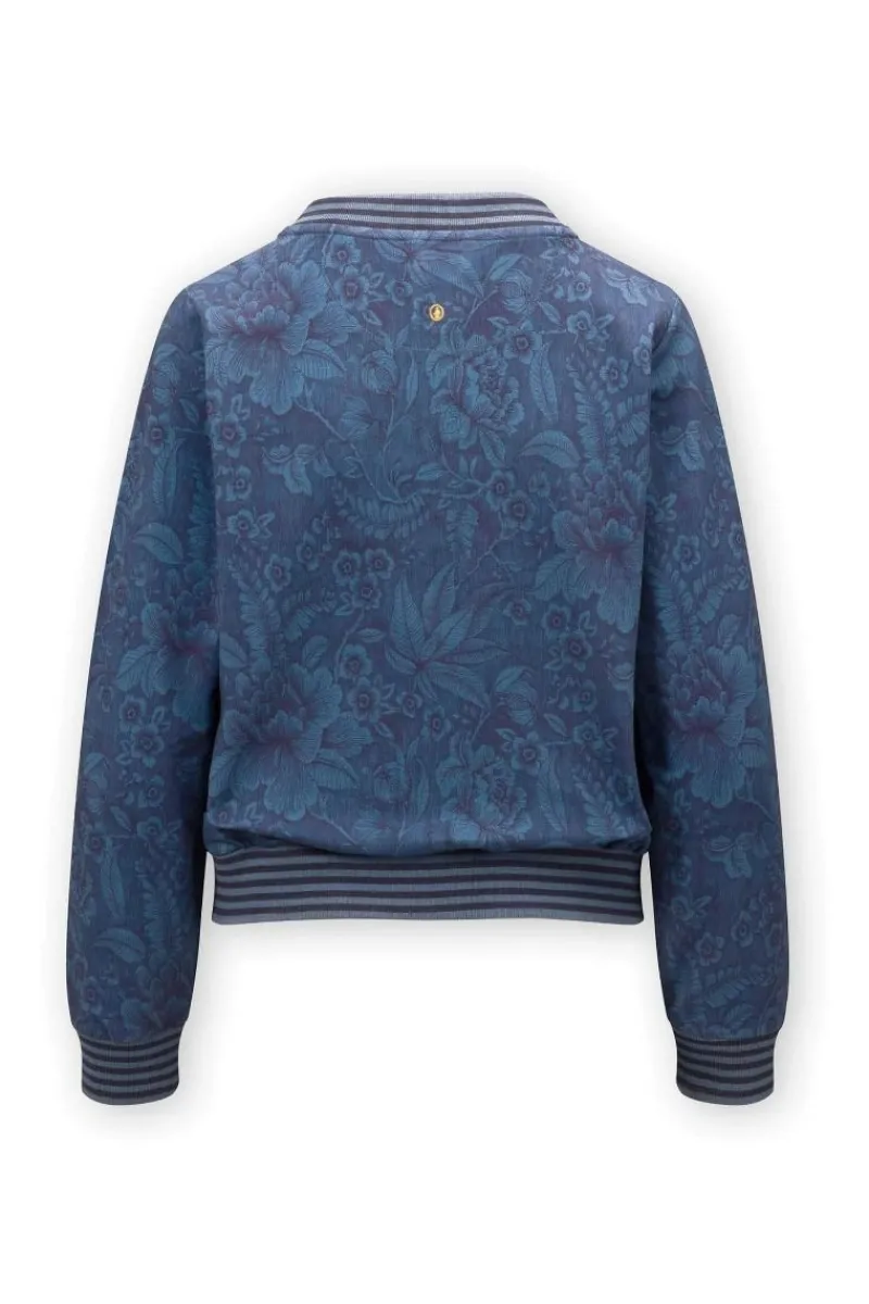 Pip Studio Pullover & Strickjacken|Pullover Und Strickjacken|Jacke Casa dei Fiori Blau