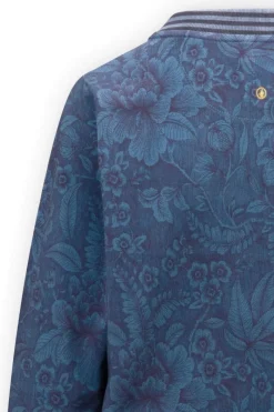 Pip Studio Pullover & Strickjacken|Pullover Und Strickjacken|Jacke Casa dei Fiori Blau