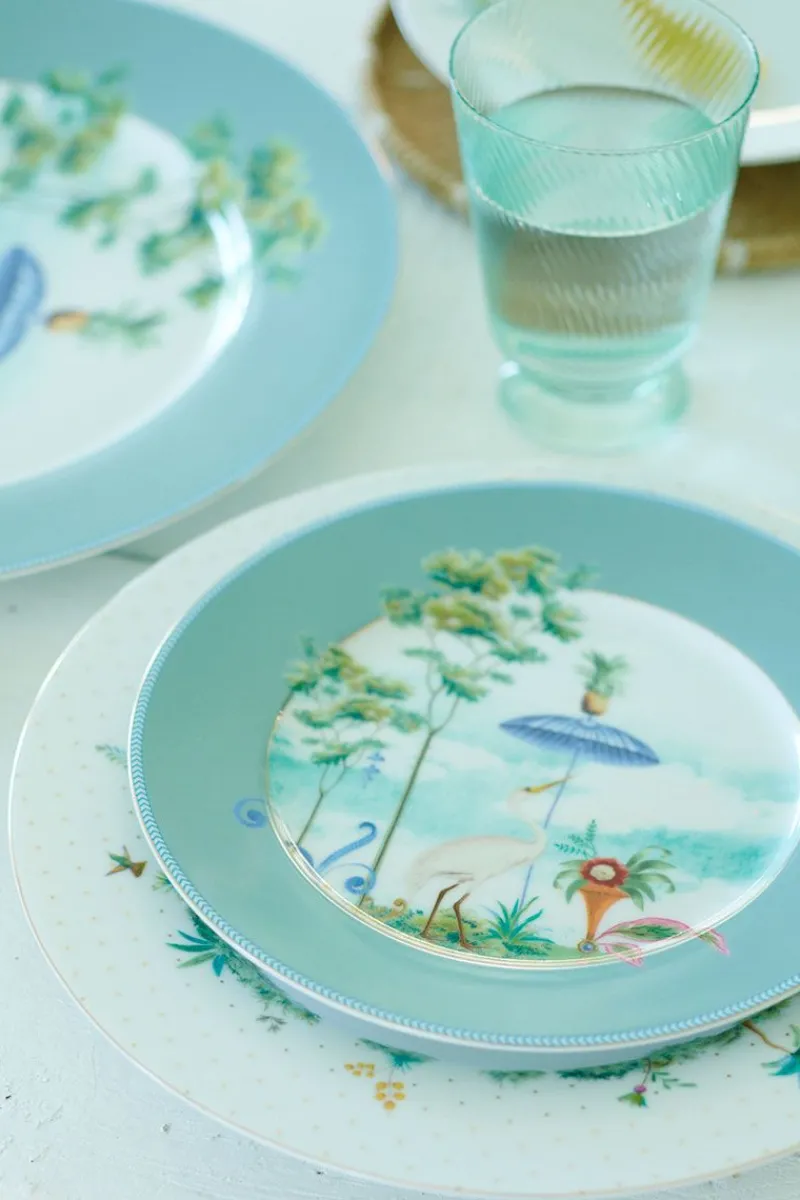 Pip Studio Frühstücksteller|Jolie Frühstücksteller blau 21 cm