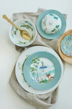 Pip Studio Frühstücksteller|Jolie Frühstücksteller blau 21 cm