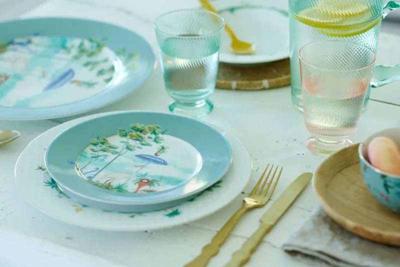 Pip Studio Frühstücksteller|Jolie Frühstücksteller blau 21 cm