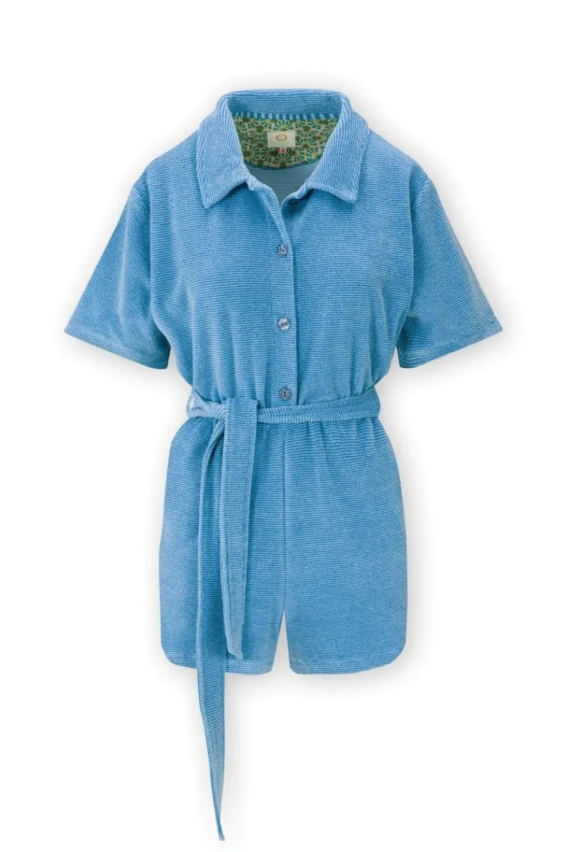 Pip Studio Jumpsuits|Jumpsuit Petite Sumo Stripe Blau