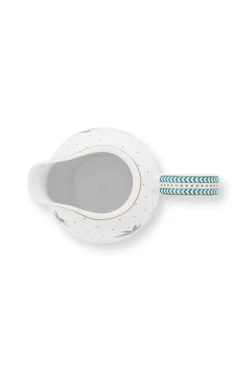 Pip Studio Milchkännchen|Kanne Jolie Punkte Gold Blau
