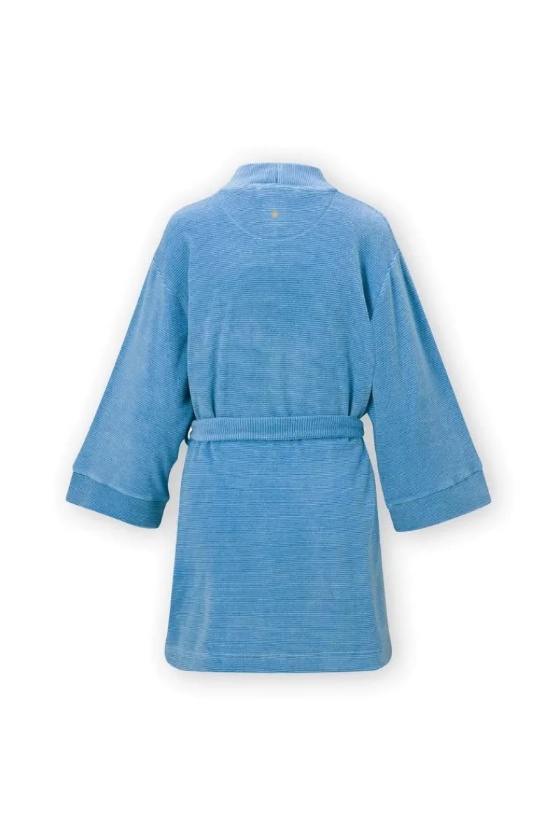 Pip Studio Kimonos|Bademäntel|Kimono Petite Sumo Stripe Blau