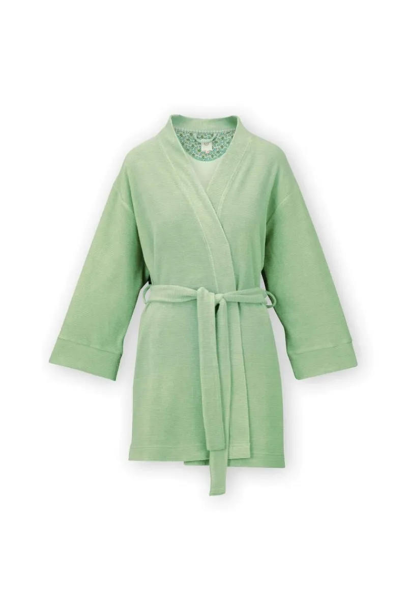 Pip Studio Kimonos|Bademäntel|Kimono Petite Sumo Stripe Grün