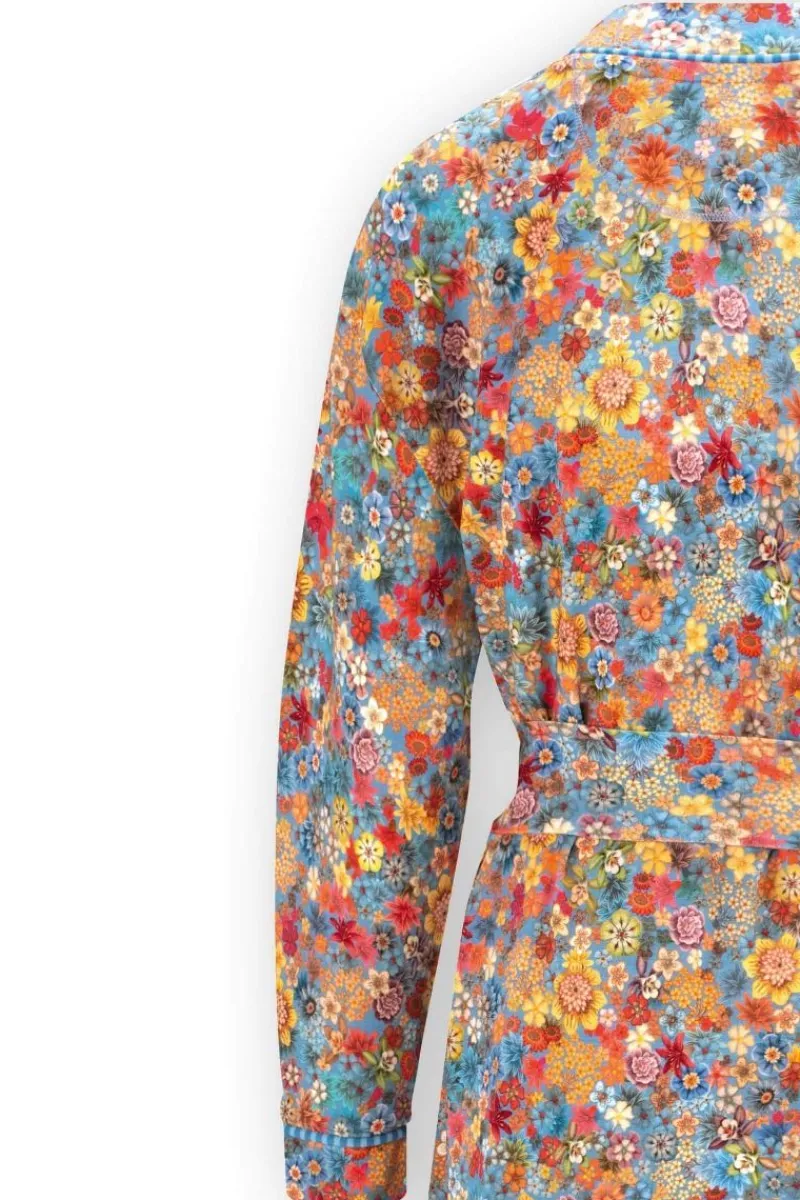 Pip Studio Kimonos|Bademäntel|Kimono Tutti i Fiori Hellblau