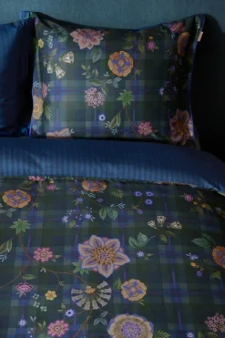 Pip Studio Kissenbezüge|Kissenbezug Flores Felices Dunkelblau