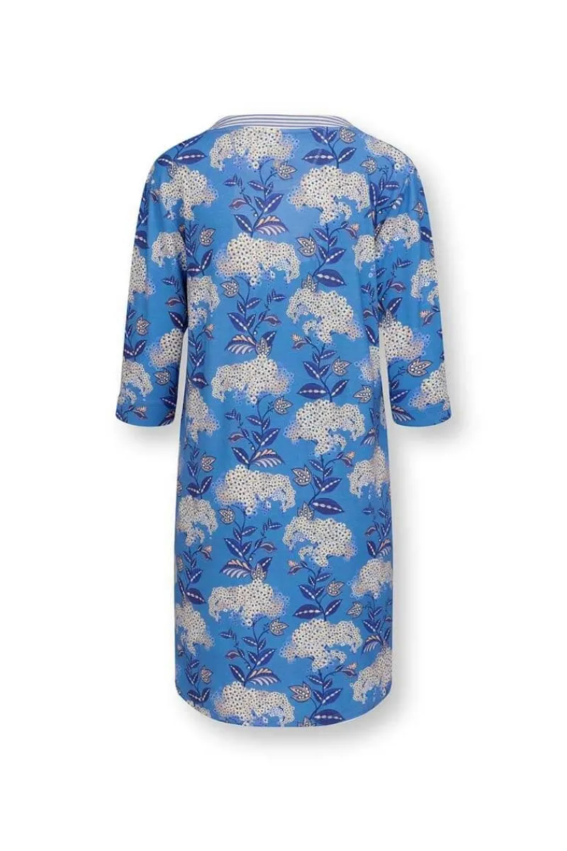 Pip Studio Kleider|Kleid Flora Firenze Kobaltblau
