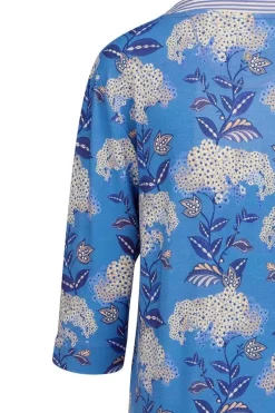 Pip Studio Kleider|Kleid Flora Firenze Kobaltblau