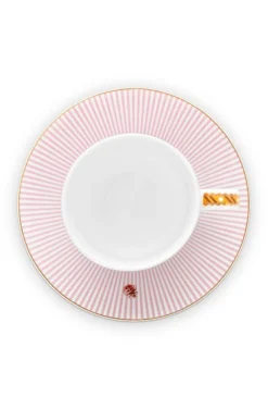 Pip Studio Espresso Tasse|Tasse & Untertasse|La Majorelle Espresso Tasse & Untertasse Rosa